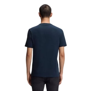 Hugo Heren borst Logo Regular T-Shirt (Donkerblauw)