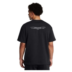 Under Armour Heren Project Rock Terrycloth T-shirt (Zwart)