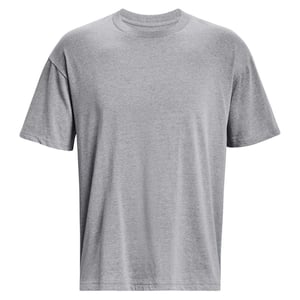 Under Armour Unisex Adult Zwaargewicht T-shirt met korte mouwen (Grijs)