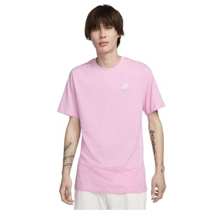 Nike Heren Club T-Shirt (Roze Stijging)