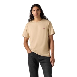 Levis Heren Huismerk T-Shirt (Zand)