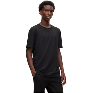 Hugo Boss Heren Boss Katoen Regular T-shirt (Zwart)