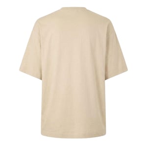 Off White Heren Arrow Skate Belettering Crew Hals T-shirt (Bruin/Wit)