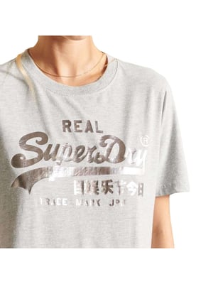 Superdry dames T-shirt met echt vintage logo