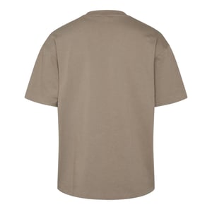 Hugo Heren Dinkee Logo Oversized T-shirt (Bruin)