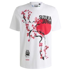 Hugo Heren Vcarb Japan Regular T-Shirt (Wit)