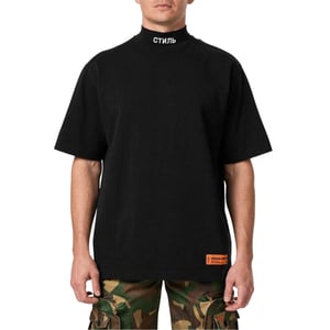 Heron Preston Heren CTMNB Jersey Oversized T-shirt (Zwart/Wit)