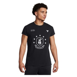Under Armour Heren Project Rock T-Shirt (Zwart)