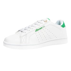 Ellesse Klassieke leren sneakers met cupzool voor dames (Wit, Groen)