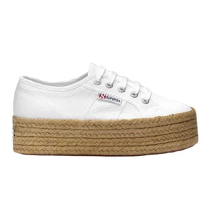 Superga Dames/Dames 2790 Touw Platform Trainers (Wit)
