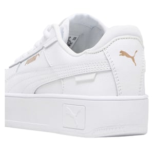Puma Kinderen/Kinderen Carina Street Platform Trainers (Poema Wit)