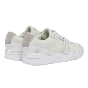 Lacoste Heren L003 Neo Leren Trainers (Wit)