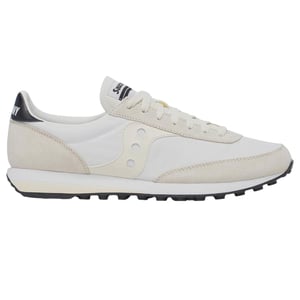 Saucony Unisex-sportschoenen van suède, maat 80 voor volwassenen (Wit)