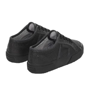Superga Meisjes Lamej Canvas Schoenen (Totaal Zwart Hematiet)
