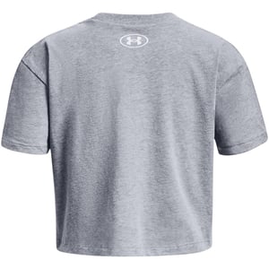 Under Armour Kinder Sportstyle Logo Crop T-Shirt (Grijs)