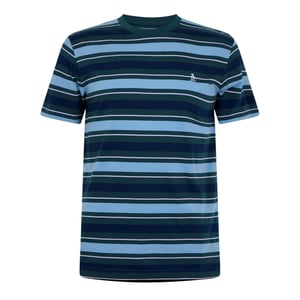 Original Penguin Heren Heren Gestreept T-Shirt (Bug juni)