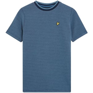Lyle & Scott Wafel Normaal T-shirt Kinderen/Kinderen (Donkere marine)