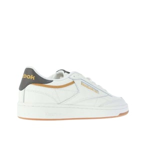 Reebok Heren Classics Club C 85 Leren Trainers (Krijt)