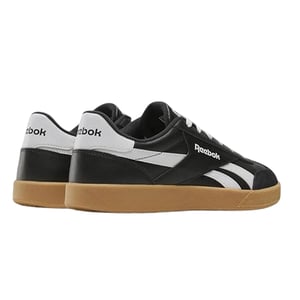Reebok Heren Smash Edge Leren Trainers (Zwart, Wit)