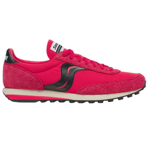 Saucony Unisex-sportschoenen van suède, maat 80 voor volwassenen (Rood)