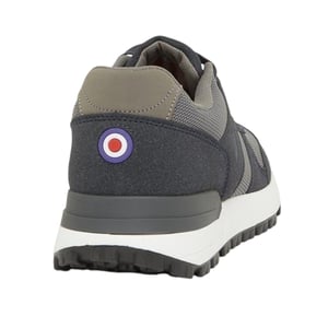 Lambretta Heren Echo 2 Sailor Mesh Laaggesneden Platte Trainers (Marine/Grijs)