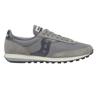 Saucony Unisex-sportschoenen van suède, maat 80 voor volwassenen (Grijs)