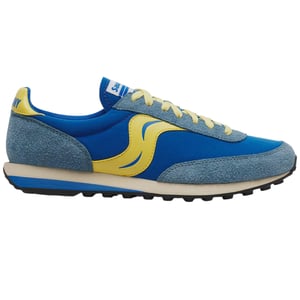 Saucony Unisex-sportschoenen van suède, maat 80 voor volwassenen (Blauw)