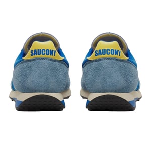 Saucony Unisex-sportschoenen van suède, maat 80 voor volwassenen (Blauw)