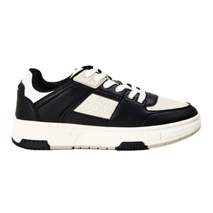 Hugo Heren Yarrow Tenn Platform Trainers (Houtskool)