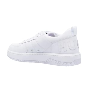 Hugo Heren Kilian Logo Platte Trainers (Wit)
