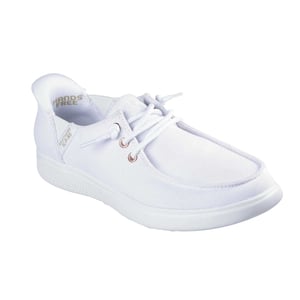 Skechers Kinderen/Kinderen Bobs Skip Cute Canvas Trainers (Wit)