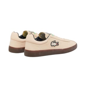 Lacoste Heren Baseshot Suède Trainers (Roze)