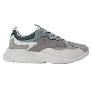 Hugo Heren Leon Mesh Trainers (Donkergrijs)