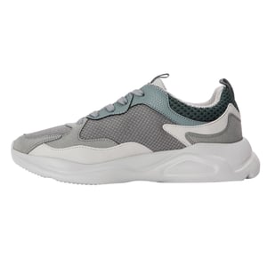 Hugo Heren Leon Mesh Trainers (Donkergrijs)