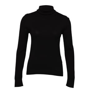 Diesel Dames/Dames Sweatshirt met Schildpadhals en Lange Mouwen (Zwart)