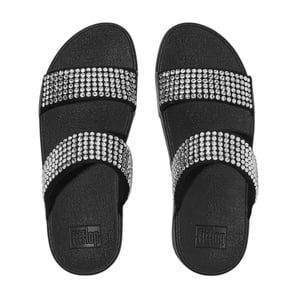 Fit Flop Comfortabele slippers voor dames (Zwart)