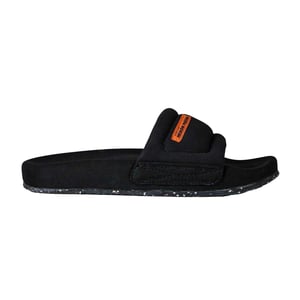 Heron Preston Dames/Dames Platte Slides (Zwart)