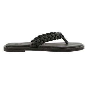 Dune London Dames/Dames Teen Post Platte Sandalen (Zwart)