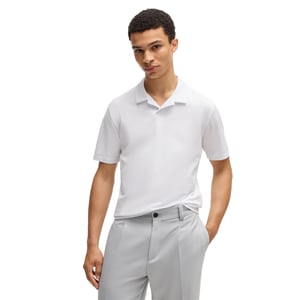Hugo Heren Dimerspolo Poloshirt (Wit)