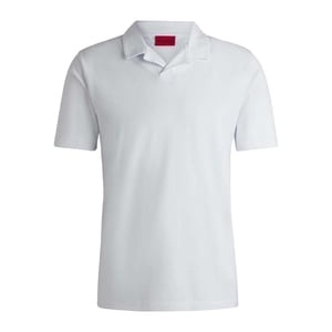 Hugo Heren Dimerspolo Poloshirt (Wit)