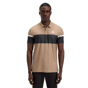 Boss Heren The Open 25 Paddy Golf Poloshirt (Beige)