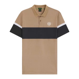 Boss Heren The Open 25 Paddy Golf Poloshirt (Beige)