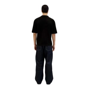 Jack And Jones Heren Geribbelde Poloshirt (Zwart)