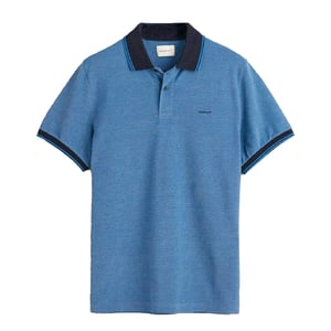 Gant Heren Katoenen Polo Shirt (Blauw)