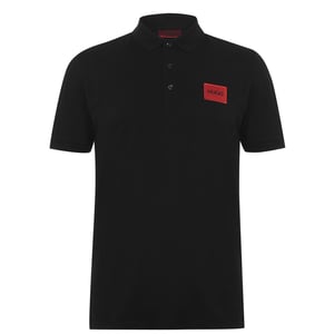 Hugo Heren Deruso Poloshirt (Zwart)