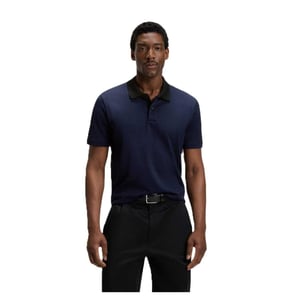 Boss Heren Regular Poloshirt (Donkerblauw)