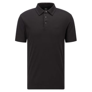 Boss Heren 30 Slim Poloshirt (Zwart)