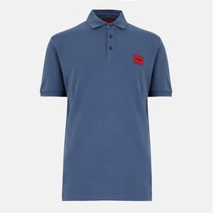 Hugo Heren Deruso Poloshirt (Medium Blauw)