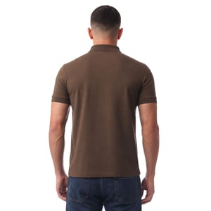 Boss Heren Firenze Katoenen Poloshirt (Bruin)