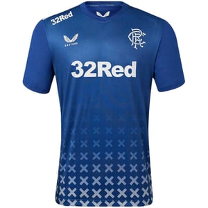 Castore Rangers FC thuisshirt voor kinderen 2023/2024 (Blauw)